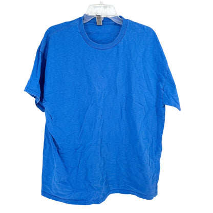 Gildan DryBlend T-Shirt Set Of 2 Mens XL Tan and Blue Comfortable Durable Casual
