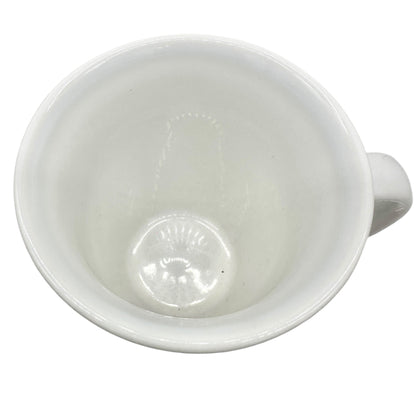 Candy Cane Holiday Martini Mug 12 Oz By Kane Home White Red Ceramic Festive