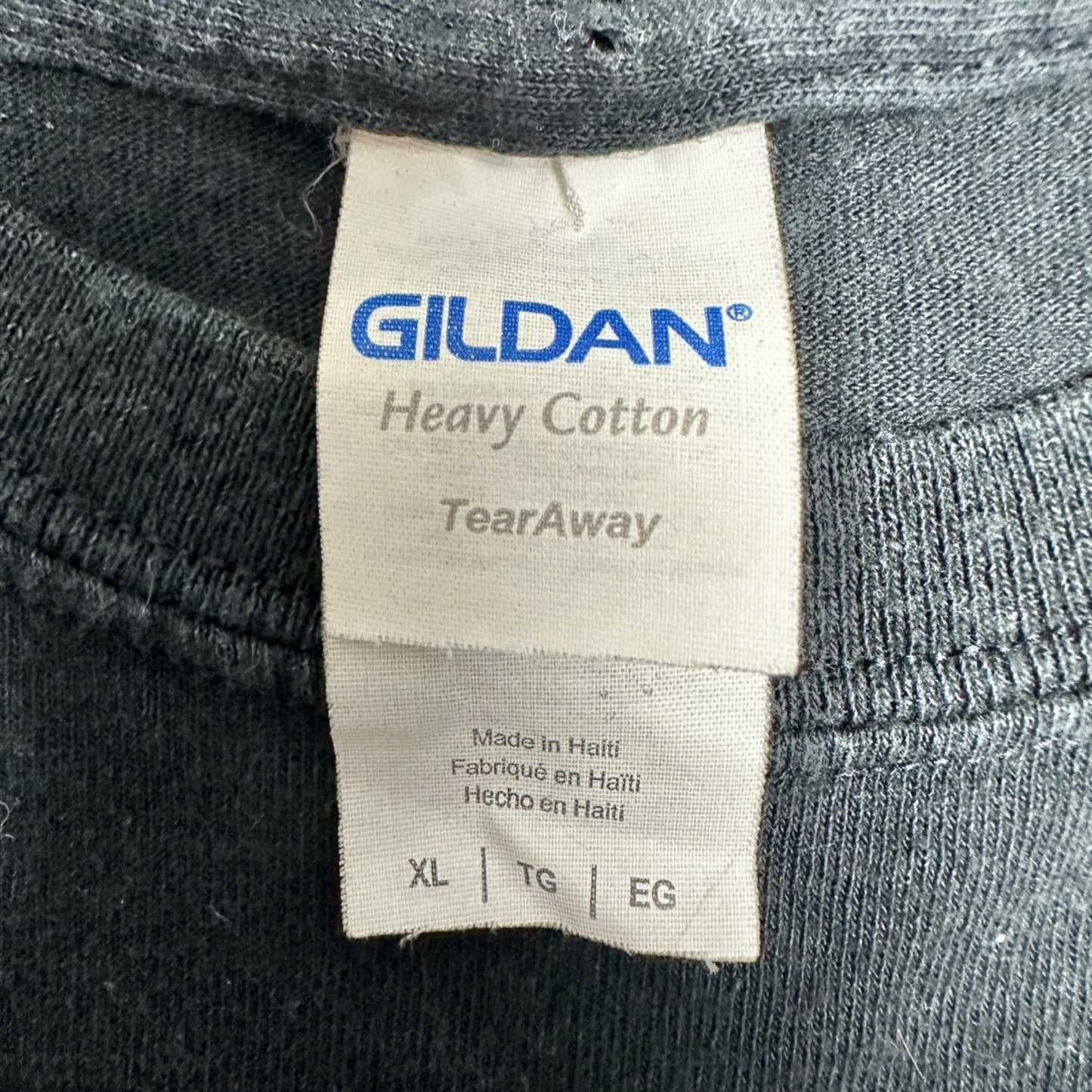 Gildan Heavy Cotton T-Shirt XL Black Pirate Skull Graphic Ocean City MD