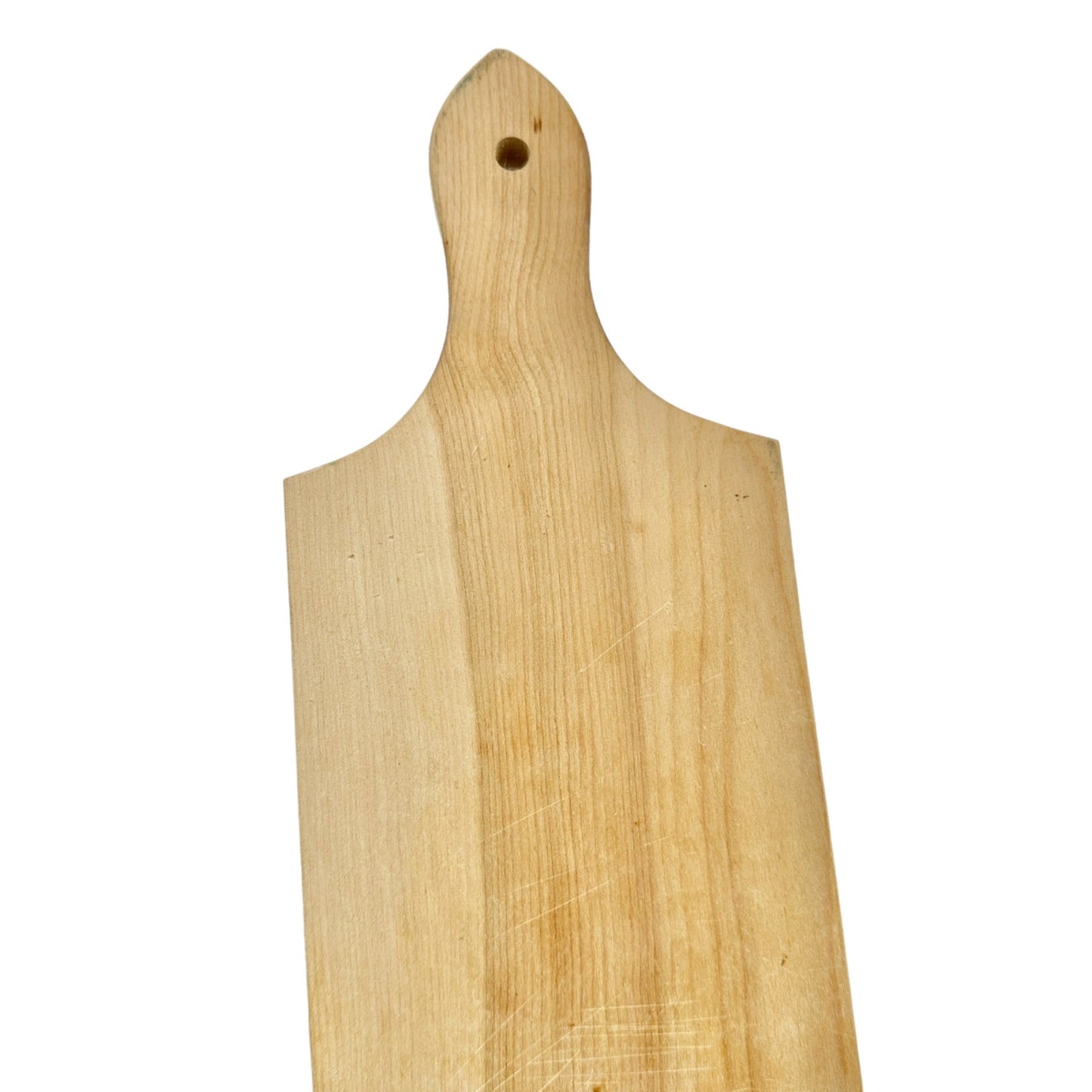 Decorative Wood Cutting Board 21.5in L x 5in W Red Berries Green Leaves Stems
