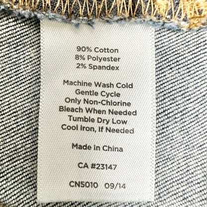 Talbots Womens Curvy Ankle Jeans 14P Medium Wash Stretch Denim