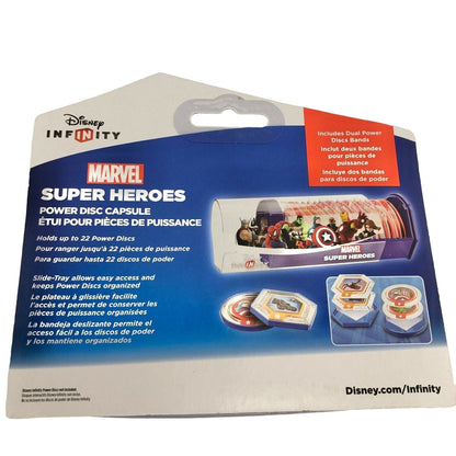 Disney Marvel Super Heroes Power Disc Capsule slide tray New in package