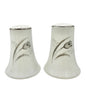 Vintage 1960s Creative Royal Elegance Porcelain Salt and Pepper Shakers Tulips