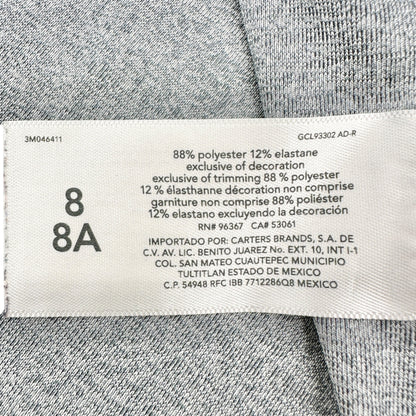Oshkosh Bgosh Boys Shirt Boys Size 8/8A Heather Gray Navy Raglan Long Sleeves