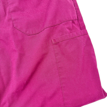 Cherokee Workwear Womens Scrub Pants M Burgundy Wine Style WW170T Medical Dental