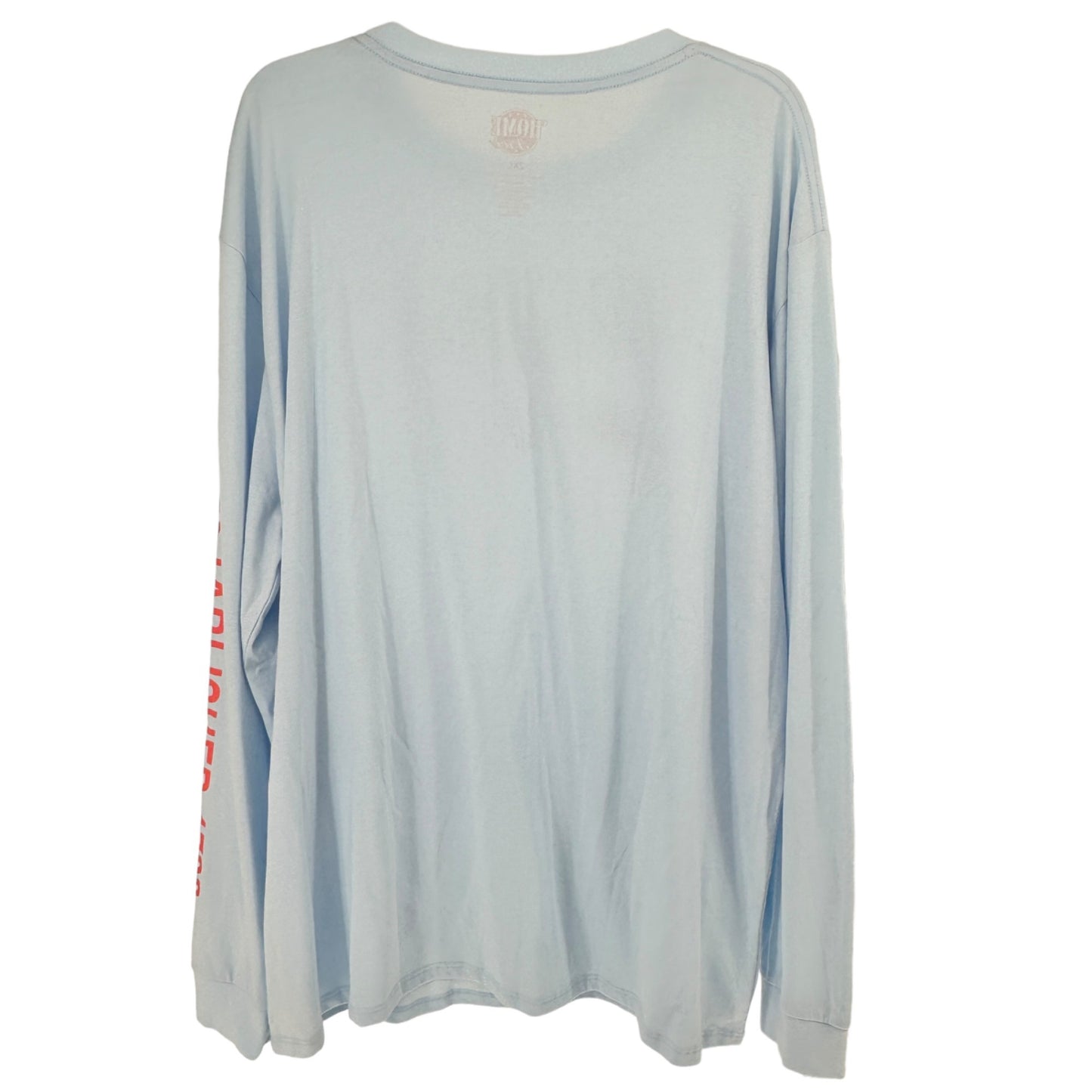 Home Free T-Shirt 2XL Virginia Raised Pale Blue LS Tagless