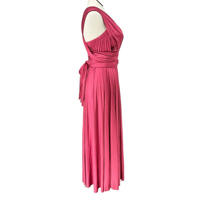 Torrid Size 2 Convertible Maxi Dress Red Sleeveless Tube Top