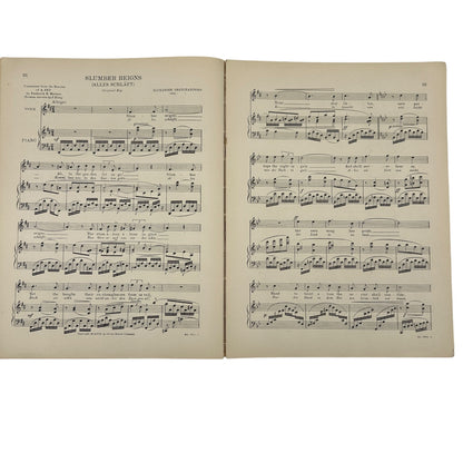 Vintage Russian Sheet Music Books: Modern Songs Volume I and Piano Playing Guide