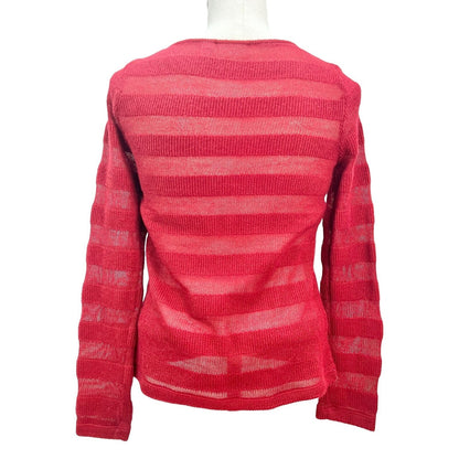 Chico's Long Sleeve Sweater Women's Size 00 Red