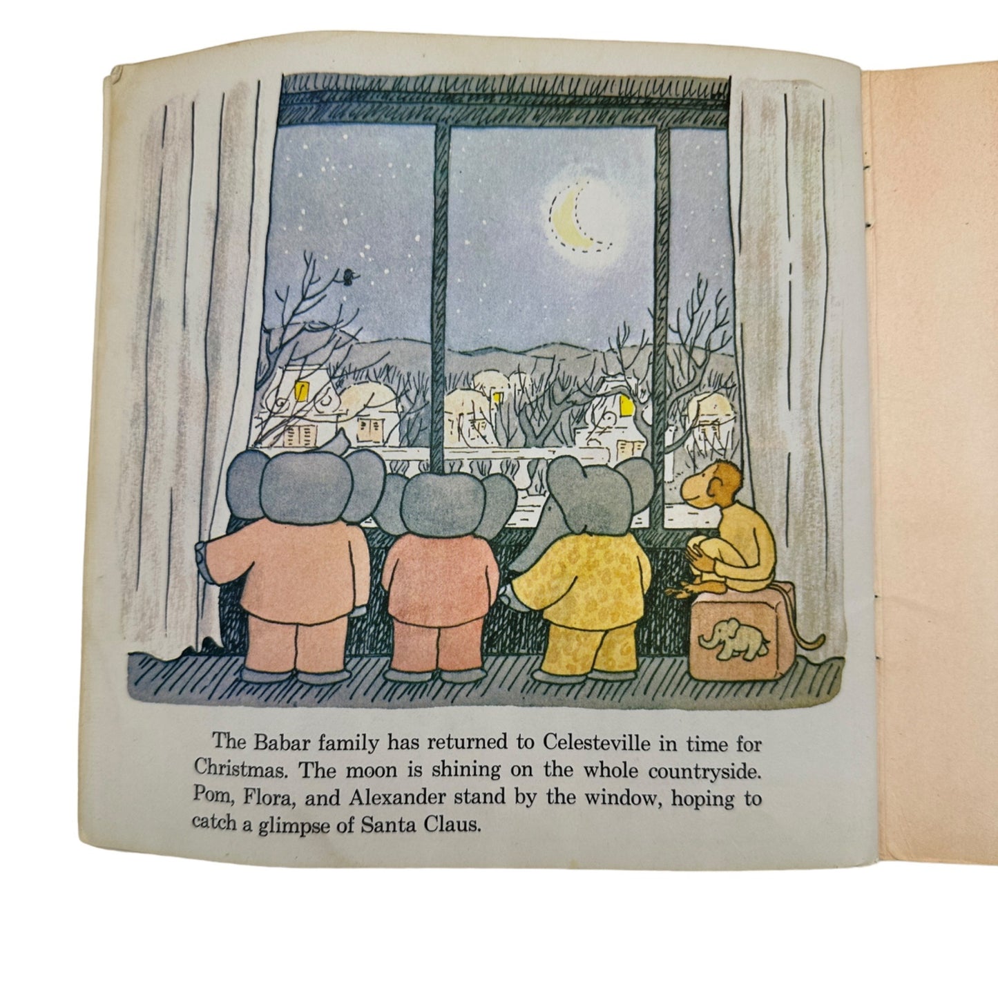 Meet Babar and His Family Laurent de Brunhoff (1973) Vintage Paperback Some Wear