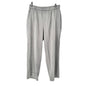 Womens Stretch Pants 16WS Gray Wide Leg Polyester Rayon Blend Croft & Barrow