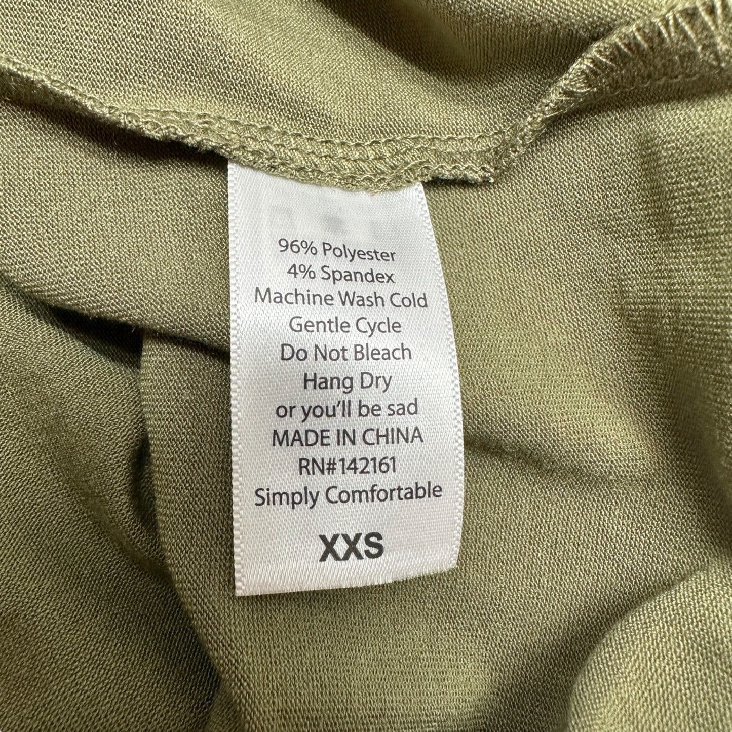 LuLaRoe Retired Julia Dress XXS Olive Green Beige Raglan SS Form Fit NWT