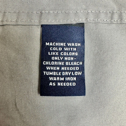 Preswick & Moore Regular Fit Shirt XL 17-17 1/2 34/35 Gray LS Button Down