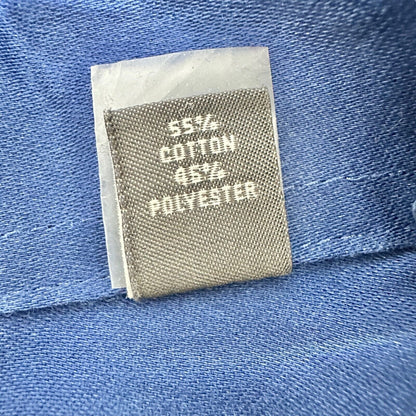 Van Heusen Men's Regular Fit Dress Shirt Blue 16.5 32/33 LS Stretch