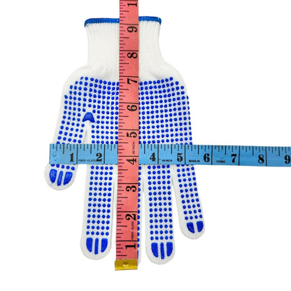 Two Pairs of White and Blue Grip Gloves Brand New Never Worn