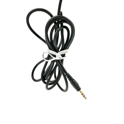 Rockpapa Wired Over Ear Stereo Headphones Black Adjustable Lightweight Design