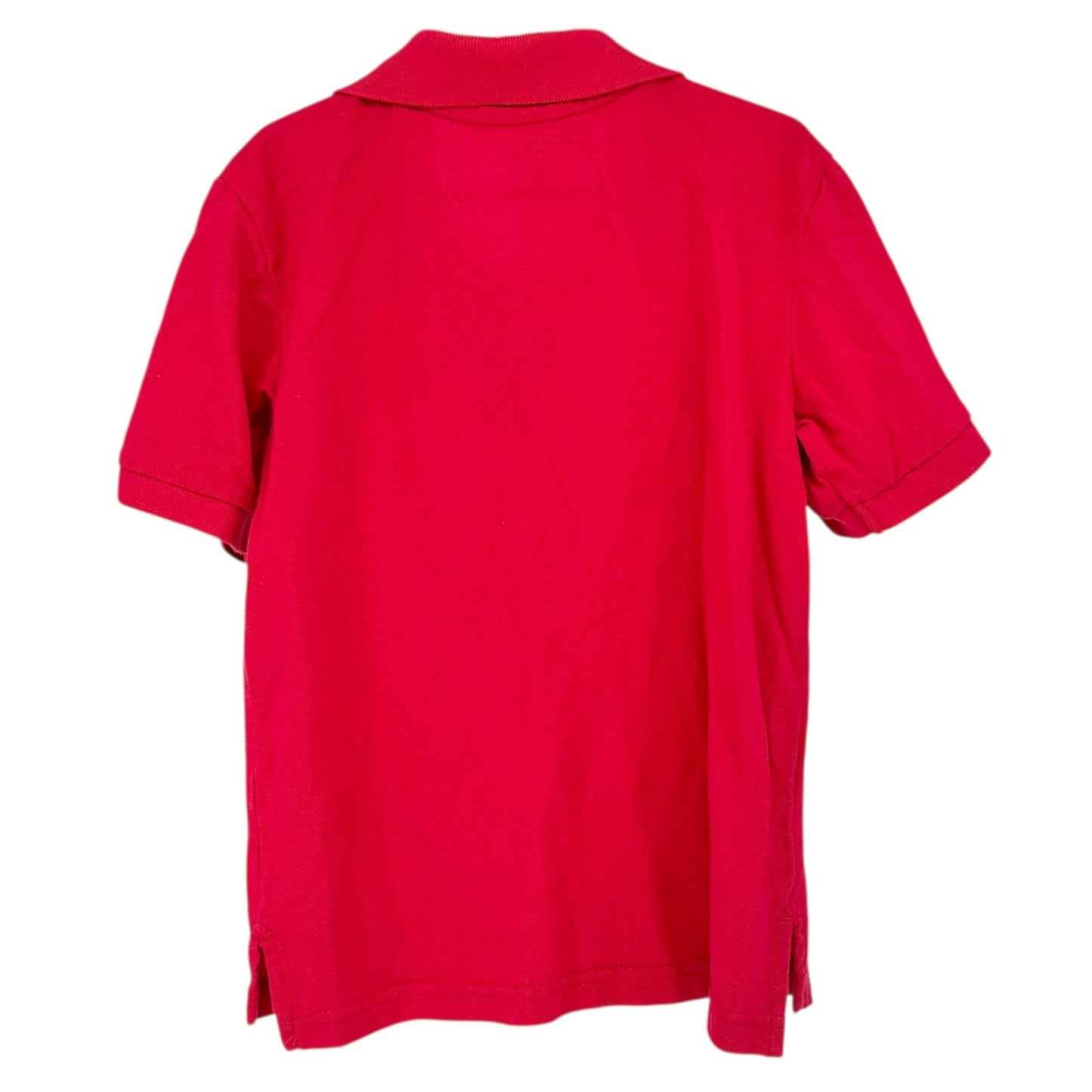 The Childrens Place Polo Shirt Boys M 7/8 Red Short-Sleeve Cotton Classic Fit