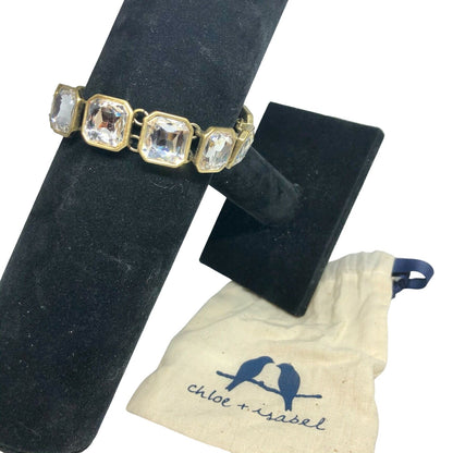 Chloe + Isabel Retro Glam Womens Bracelet 7.75" Long Fancy Glamorous