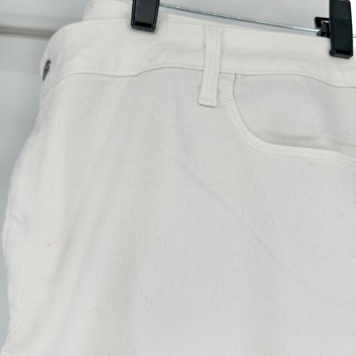 Old Navy WOW Super Skinny Denim Pants Womens 22 White High-Rise Stretchy NWT