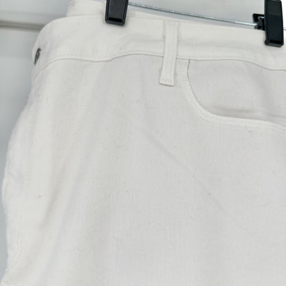 Old Navy WOW Super Skinny Denim Pants Womens 22 White High-Rise Stretchy NWT