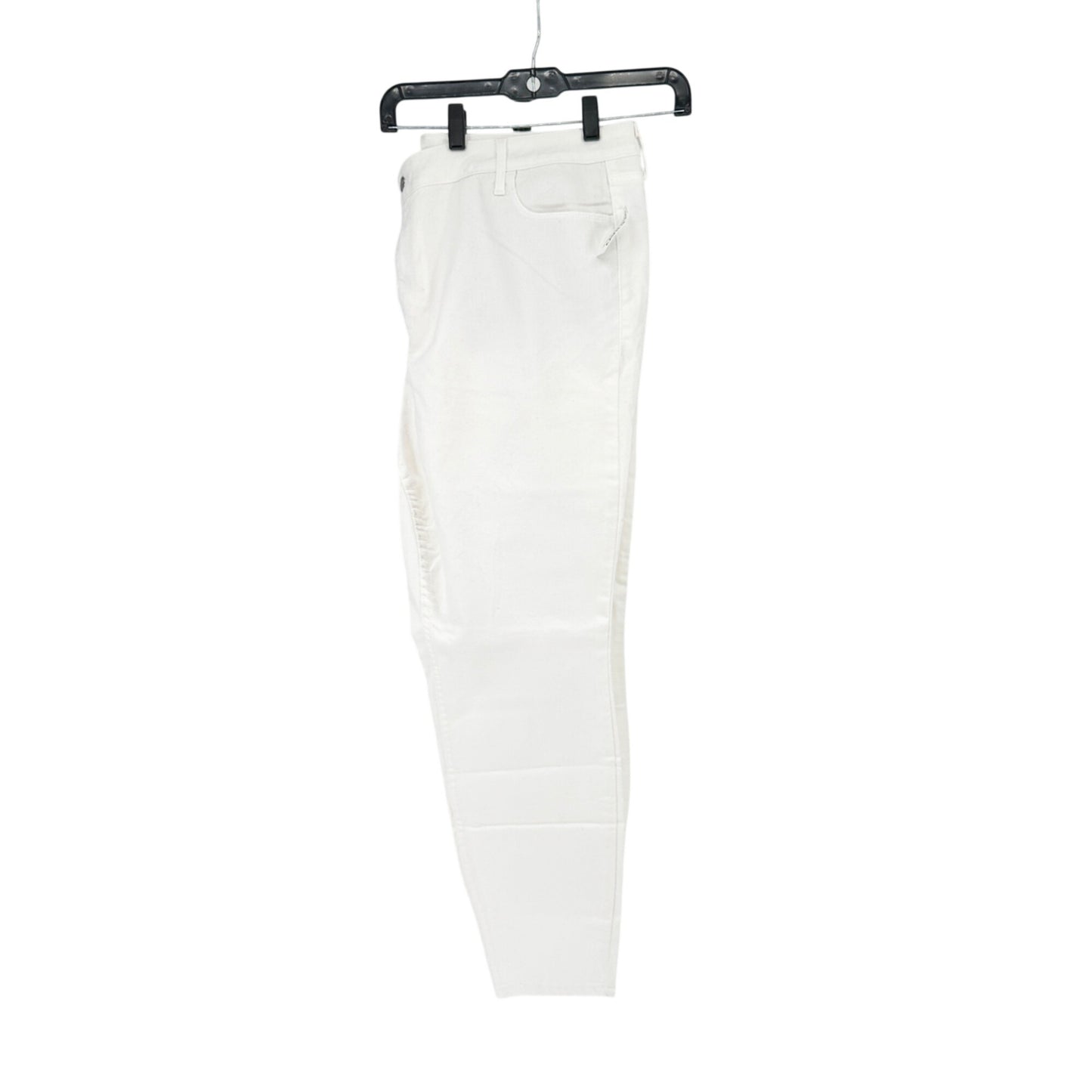 Old Navy WOW Super Skinny Denim Pants Womens 22 White High-Rise Stretchy NWT