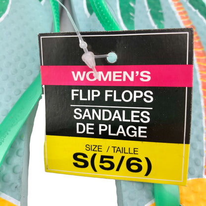 Flip Flops Fun in the Sun Womens S (5-6) NEW Beach Pool Camping Casual Summer