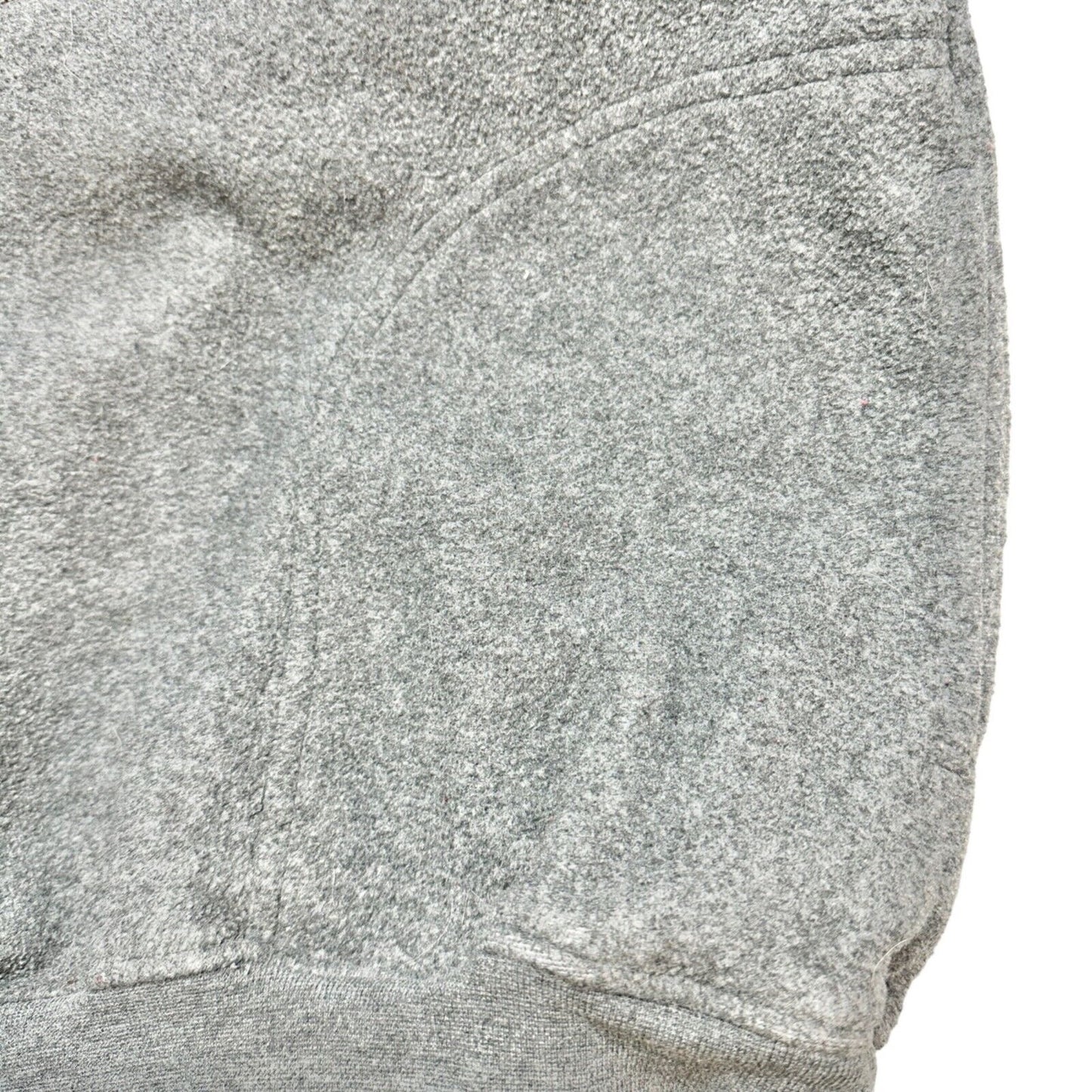 Gear for Sports Pullover L Gray Fleece Quarter Zip LS Pockets Fresno State