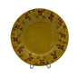 Le Petit Café Plate 8 inch Hand-Painted Yellow Floral Ceramic
