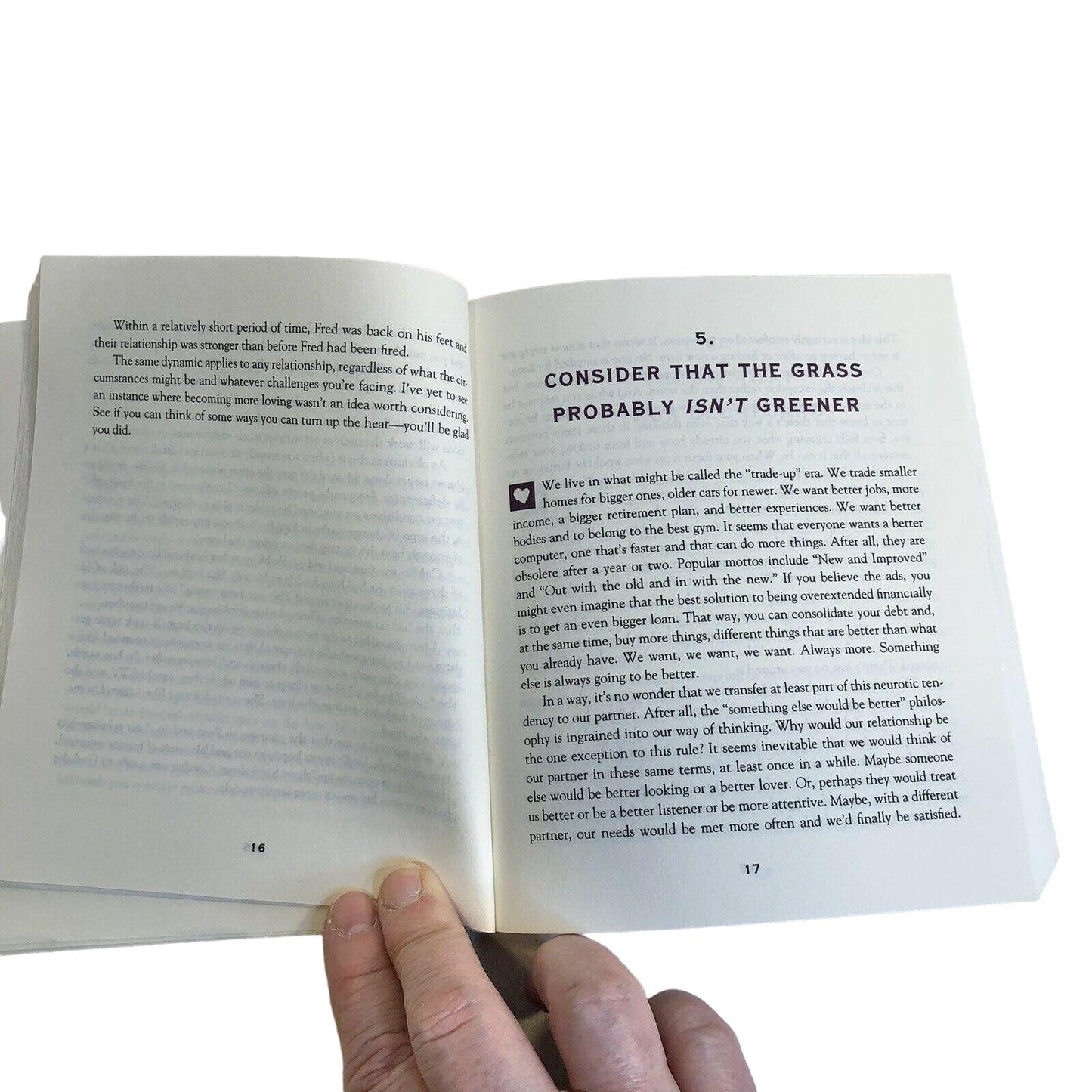 Don’t Sweat The Small Stuff In Love Paperback Book