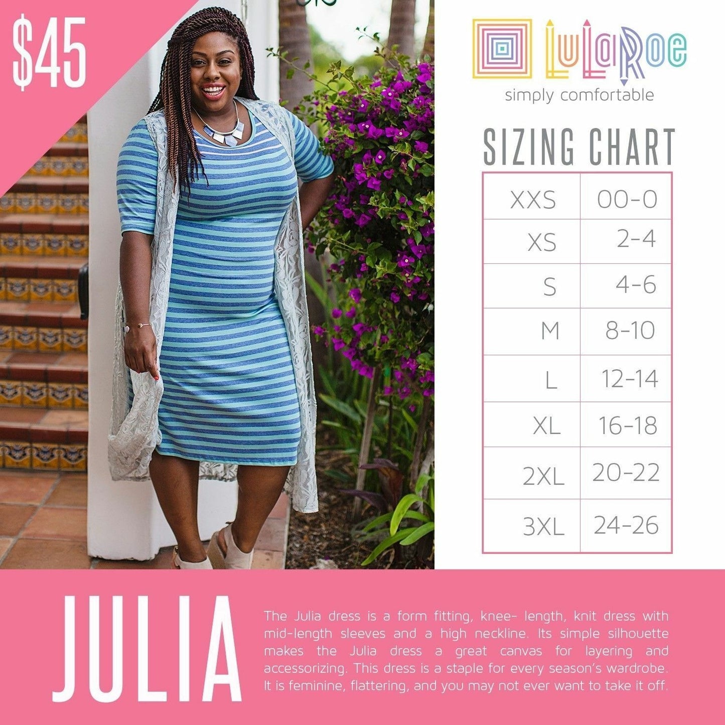 LuLaRoe Retired Julia Dress XXS Olive Green Beige Raglan SS Form Fit NWT