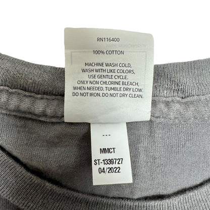 Mens L T-Shirt "I Love Someone With Down Syndrome To The Moon & Back" Gray SS