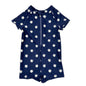 Old Navy 18-24 mos Swimsuit Navy with Daisy Design Full Coverage 3/4 Zip