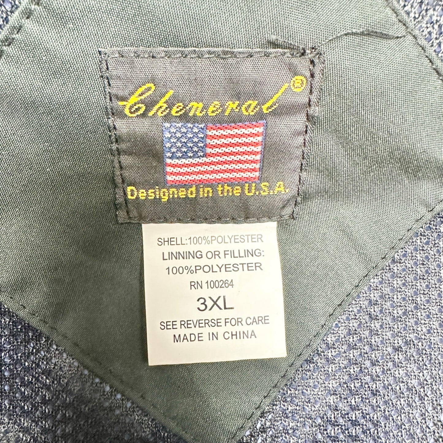 Bar Harbor Maine 3XL Blue Windbreaker Jacket Removable Hood Zip Front Pockets