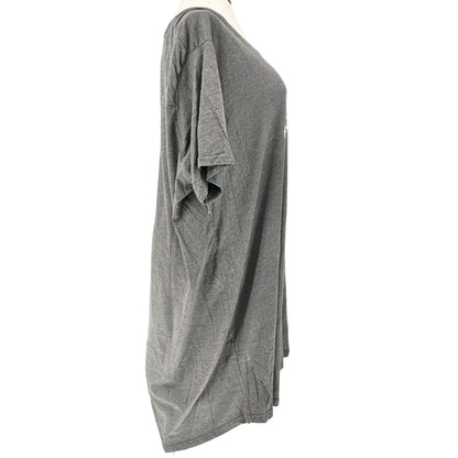 Im Not Doing Sht Today Graphic Lounge Sleep Dress 4X Gray Soft Instant Message