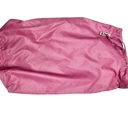 Free Country Quilted Puffer Jacket Womens M Pink Lightweight Packable with Sack