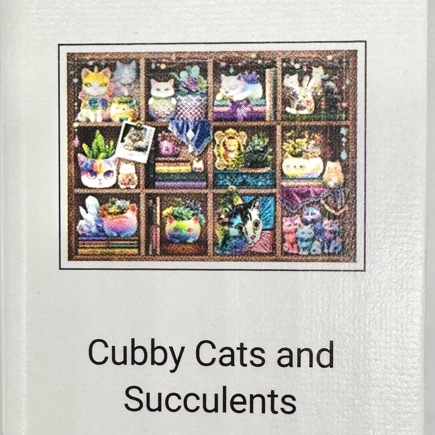 Ravensburger 500 Piece Puzzle Cubby Cats and Succulents Brigid Ashwood Design