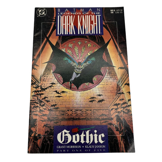 Batman Legends Of The Dark Knight Gothic Part 1 of 5 No 6 Apr 1990 DC Comics