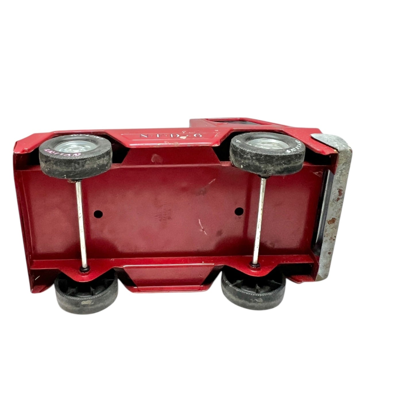 Vintage Nylint Fire Dept 33 Toy Fire Truck Extendable Ladder Metal Collectible