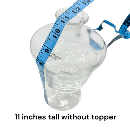 Krosno Wine Enthusiast Decanter Clear Glass with Stopper 48 fl oz Capacity