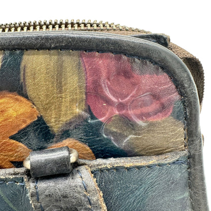 Patricia Nash Handbag Floral Leather with Adjustable Strap and Double Handles