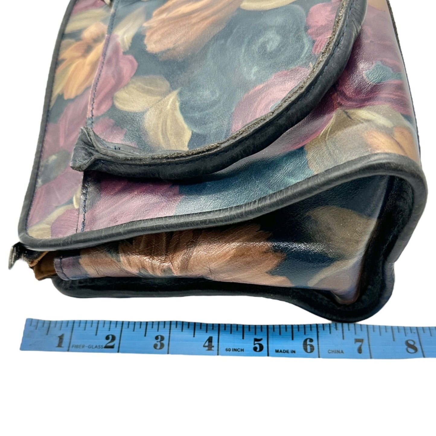 Patricia Nash Handbag Floral Leather with Adjustable Strap and Double Handles