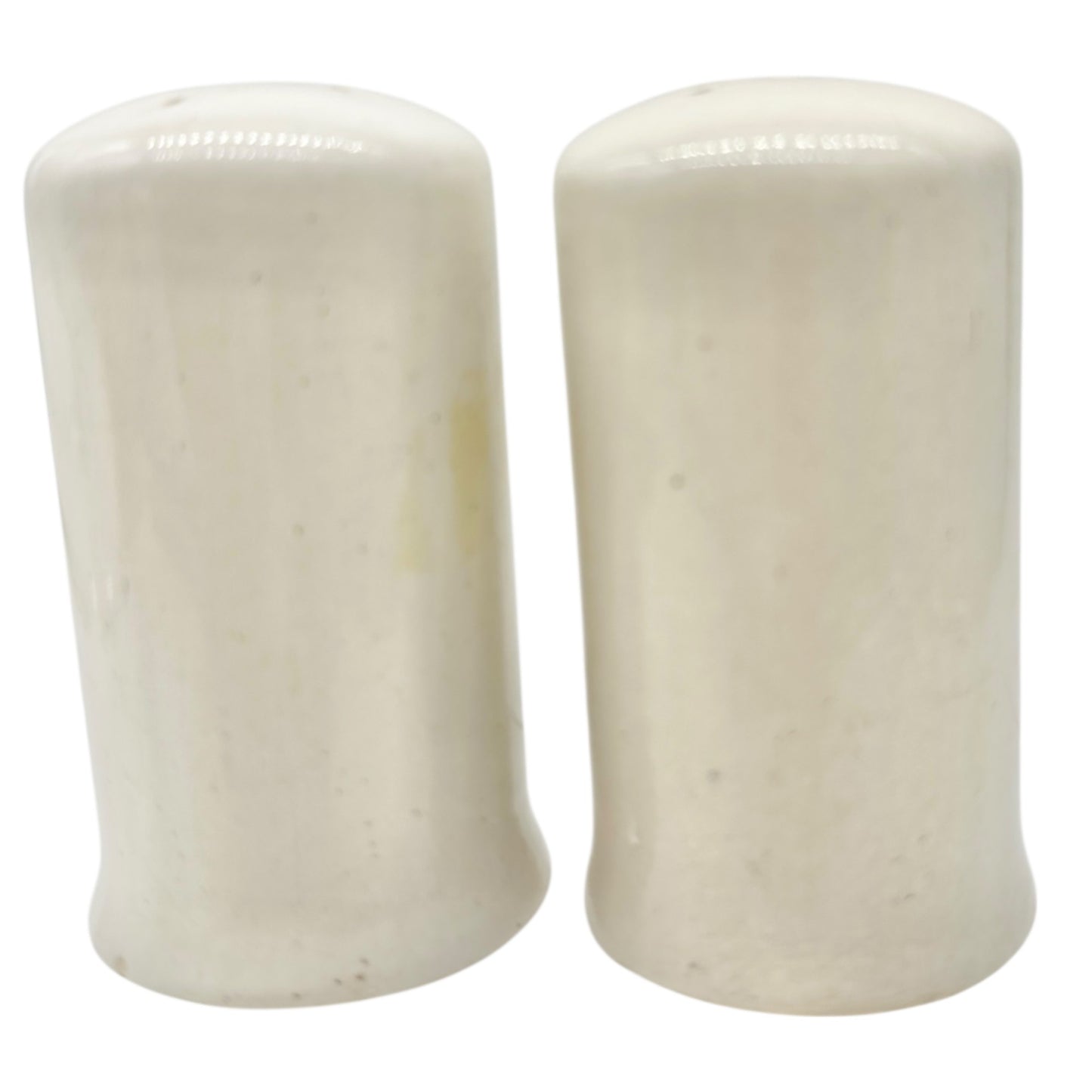 Myrtle Beach SC Ceramic Salt and Pepper Shakers Souvenir Set White 3 inches Tall