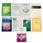 Set Of 9 Choral Music Religious Sheet Music Books Christmas Cantatas Mass Hymns