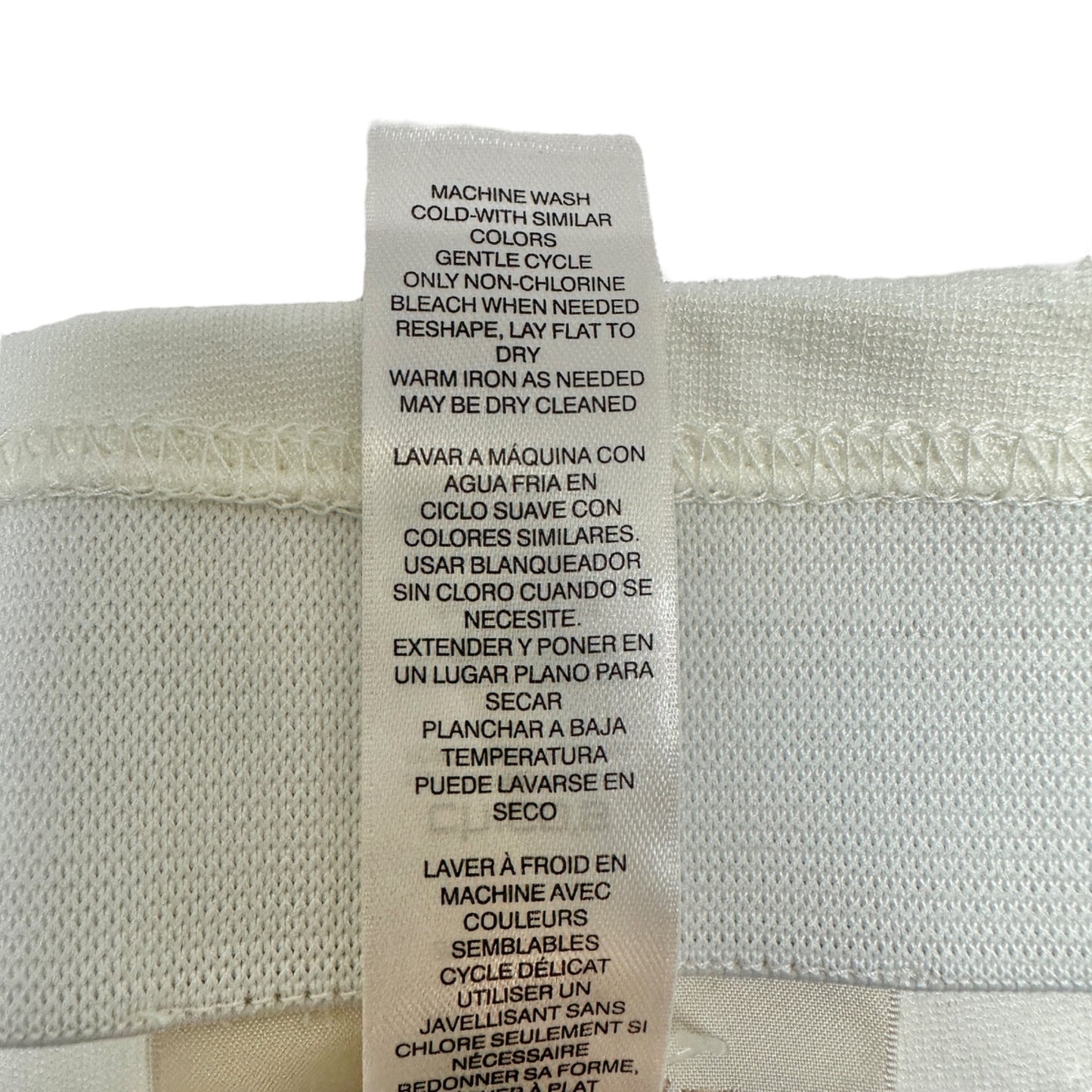 Chicos Size 2.5 Ankle Pants Womens L 14 White Rayon Blend Stretch Comfort Fit