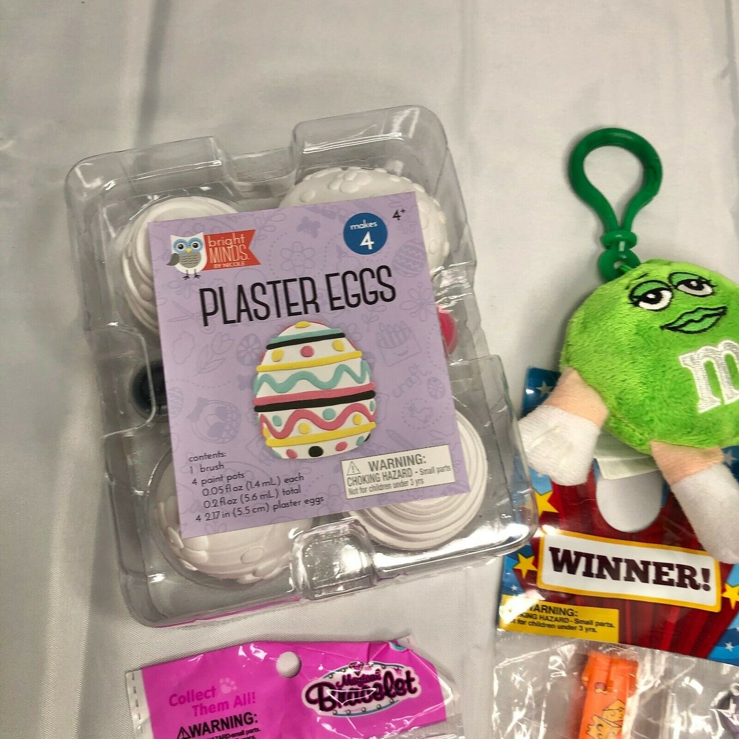 Girls Easter Basket Bundle with Various Fun items NEW (EG8)