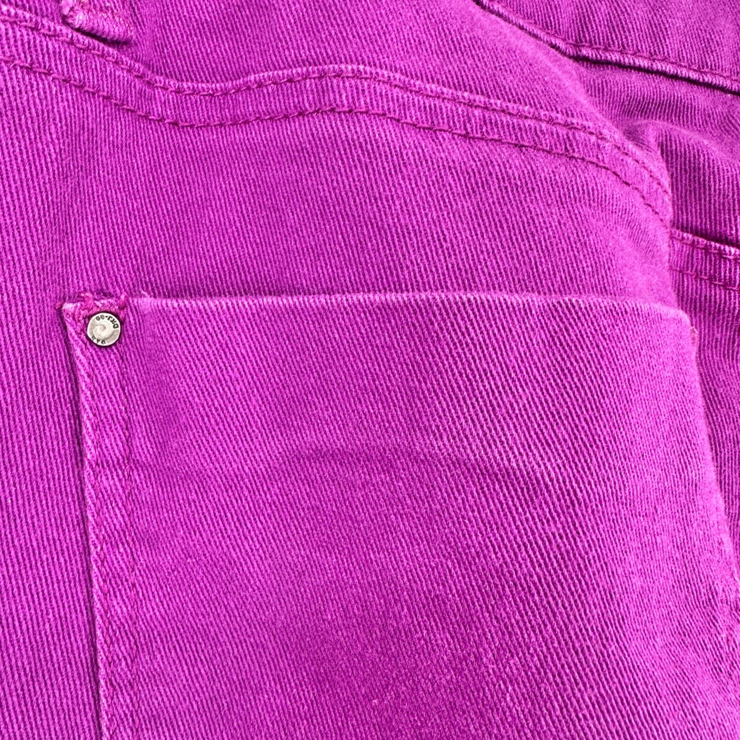 DKNY Jeans Soho Skinny Denim Pants Womens 8 Purple Mid-Rise Stretchy Comfortable