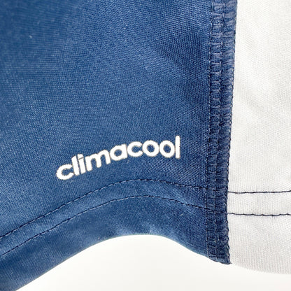 Adidas ClimaCool Blue Athletic Shorts Mens Size L Drawstring Lightweight
