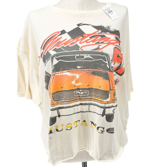 Vintage-Inspired Ford Mustang Graphic T-Shirt US XXL American Eagle Outfitters