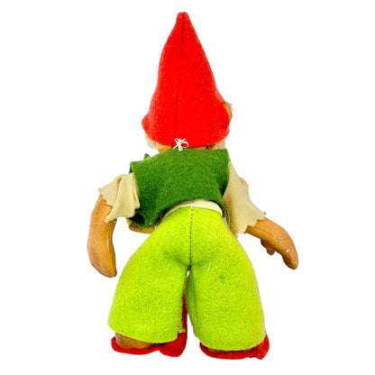 Steiff Lucki Miniature Dwarf Figurine 713,2 Vintage Collectible Germany 1950s 5"