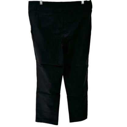 Hilary Radley Pants Womens XL Black Stretch Rayon Nylon Spandex Blend